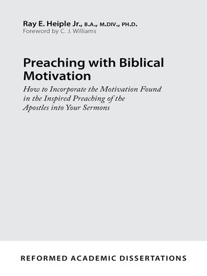 cover image of Preaching with Biblical Motivation